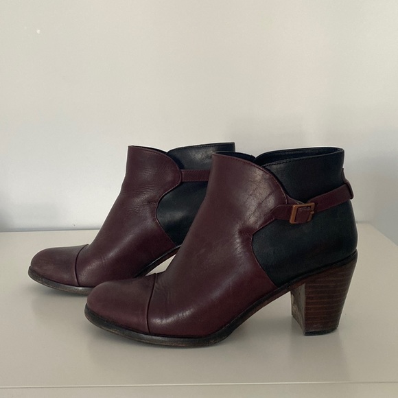 Wolverine x Samantha Pleet “1000 mile” oxblood leather boots in size 9US - Picture 1 of 6